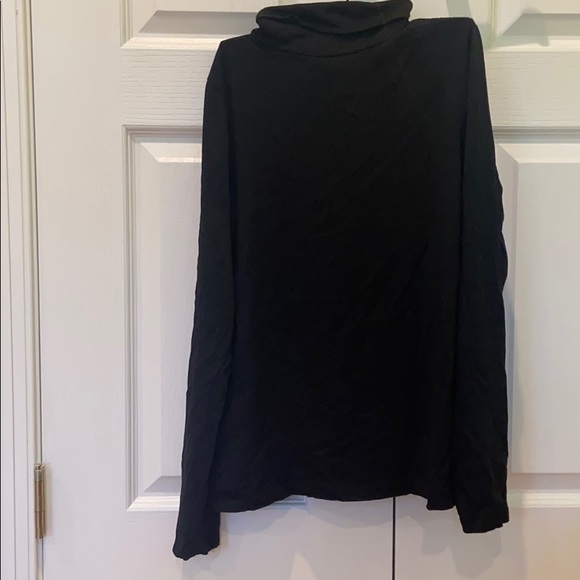 Black cotton turtle neck - Picture 1 of 2